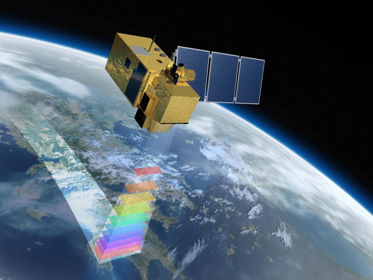 remote sensing satellietdata gebruiken om groene daken te signaleren en monitoren