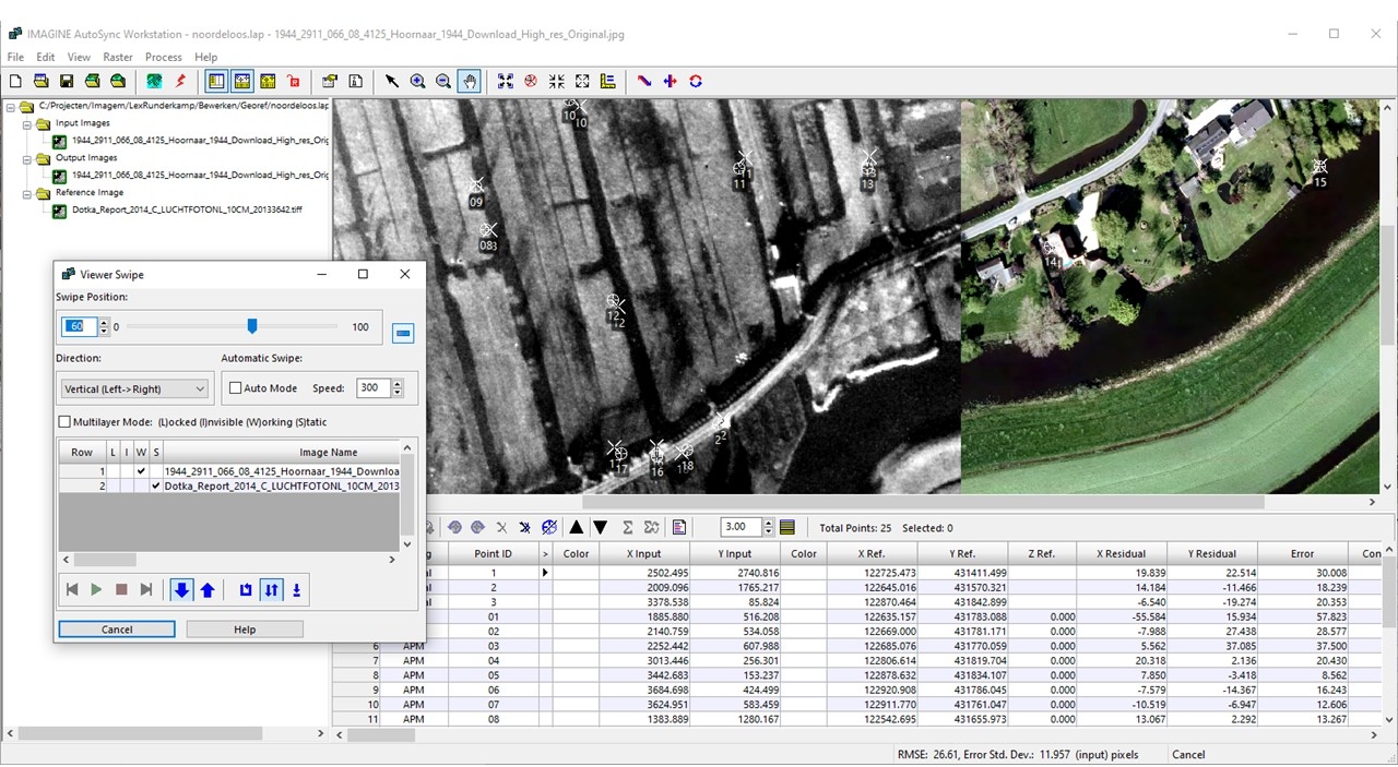 Remote Sensing: Georeferen stap 3