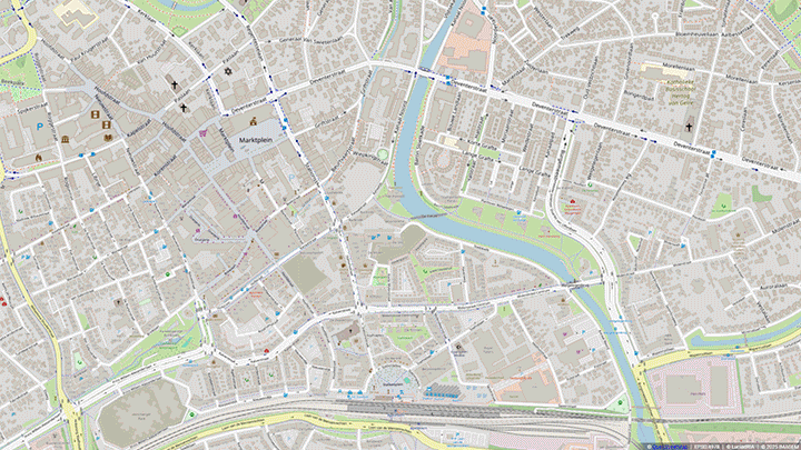 Planspace Simulator 2D en 3D weergave schakelen