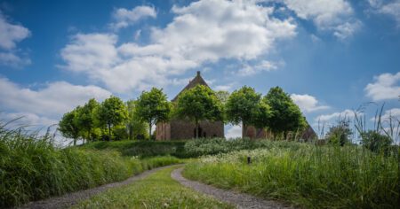 Perspectief vanaf de grond