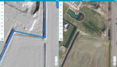 Screenshot Check Mapp met dempingen gesignaleerd.